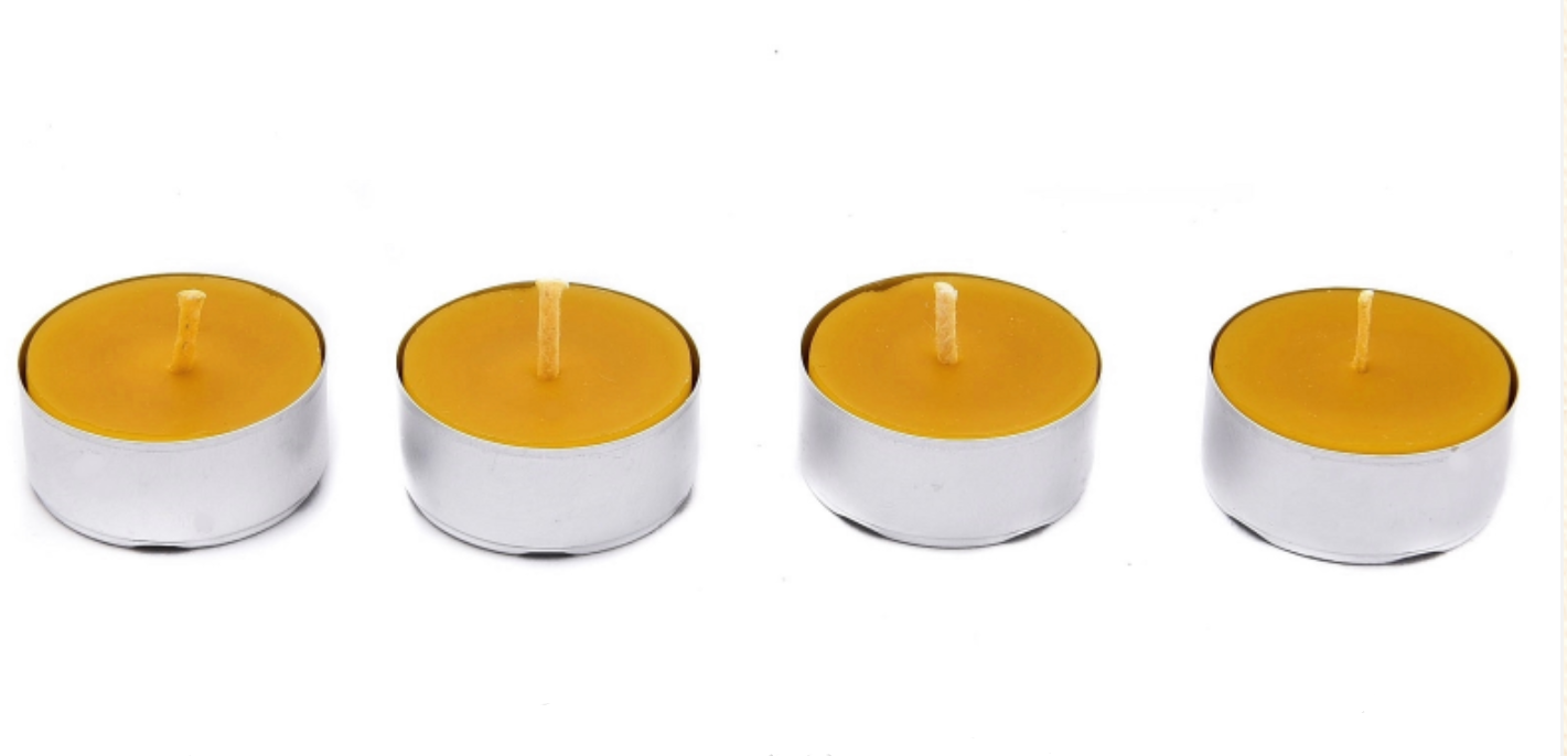 beeswax-tealights